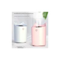 Humidificador de Silencioso para Bebes, 3L 24 Horas Habitacion Vapor Humificadores, 2 Boquillas Y 3 Modos para Dormitorio Oficina (Blanco) - details 1