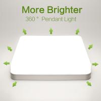 Luz De Techo LED Ultrafina 2.4CM 18W 24W 36W 48W AC85-265V Para Decoración Interior De Hogar Habitación Dormitorio Sala De Estar Cocina Control Remoto Infinitamente Dimmable - details 9