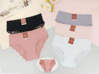 Bragas Mujer Algodon y Encaje Braguitas  Suaves y Cómodas Ropa Interior Bragas Mujer Algodón  Culotte Cintura Media Ropa Interior - details 2