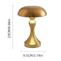 Lámpara De Mesa LED Con Sensor Táctil Luz Nocturna Recargable Sin Cable Para Lectura En Restaurantes Hoteles Bares Decoración De Dormitorios - details 7