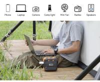 Flashfish A101 Estación de Energía Portátil de 120W, 98Wh, 26400mAh, Generador Solar de Respaldo para Viajes al Aire Libre, Camping y Hogar - details 0