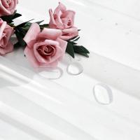 Cortina De Ducha Impermeable Transparente Con Línea Antimoho Para Baño Decoración De Casa Con Gancho Material Ecológico PEVA - details 5