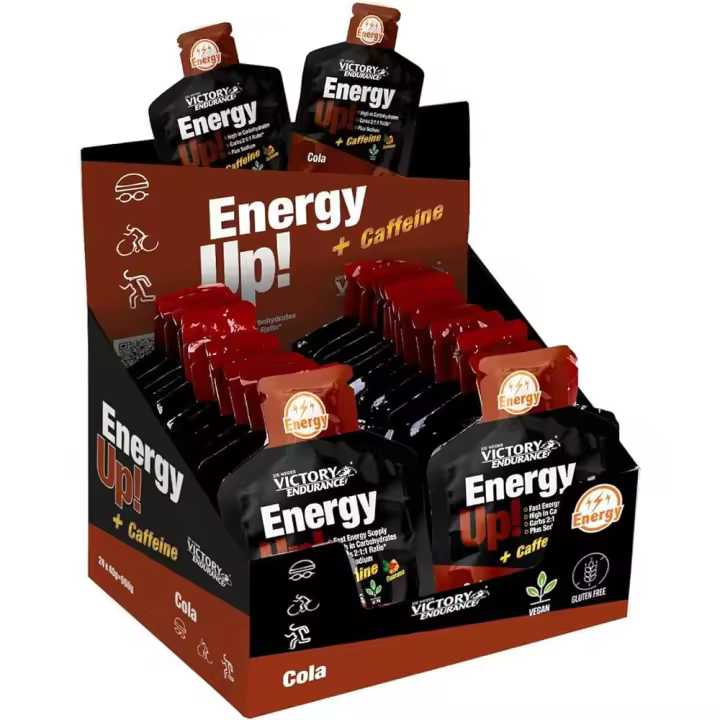 Joe Weider - Victory Endurance - Energy Up! + Caffeine - 24 x 40 grs - Cola - 1