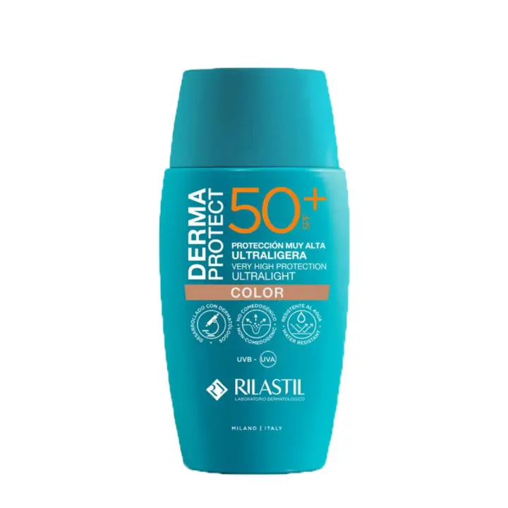 Rilastil dermaprotect ultraligero con color spf 50+ 50 ml - 1