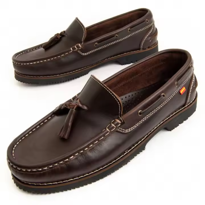 Mocasín Casual De Piel Para Hombre.  Purapiel  Puranautic  95731 - 1