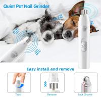 Entrenador De Uñas Eléctrico Para Perros Recargable Por USB Con Polísmero Para Pequeños/Medios Grandes Mascotas Trimmer De Uñas Sin Dolor - details 3