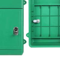 Caja De Correo De Pared Con Cerradura Para Escuela Comunidad Exterior Calle Resistente Al Desgaste Y a La Humedad Acceso Fácil Gran Capacidad - details 4