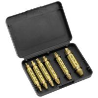 Juego De 6 Piezas De Extractores De Tornillos Dañados Con Caja De Herramientas Para Carpintería Y Obras Domésticas - details 1