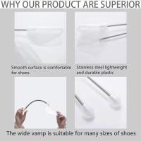 2pcs Soporte Superior De Plástico Para Zapatos Resistente a La Deformación Y Arrugas Accesorios Antirrugas Para Zapatillas - details 6