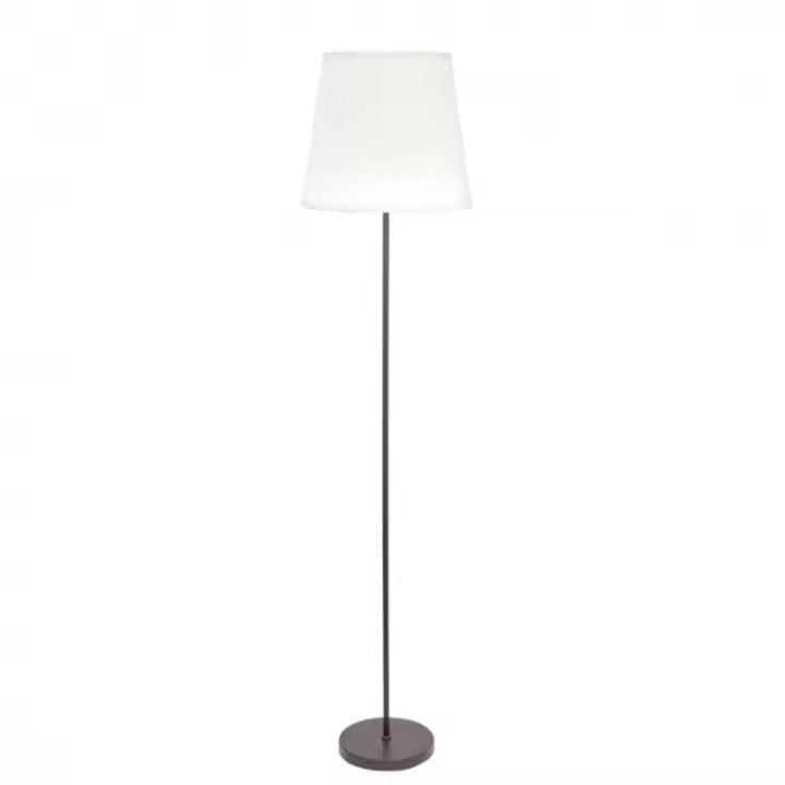 Lámpara de Pie FABRILAMP Maldivas 1xe27 Cromo/Blanco 40D - Diseño Elegante - 1
