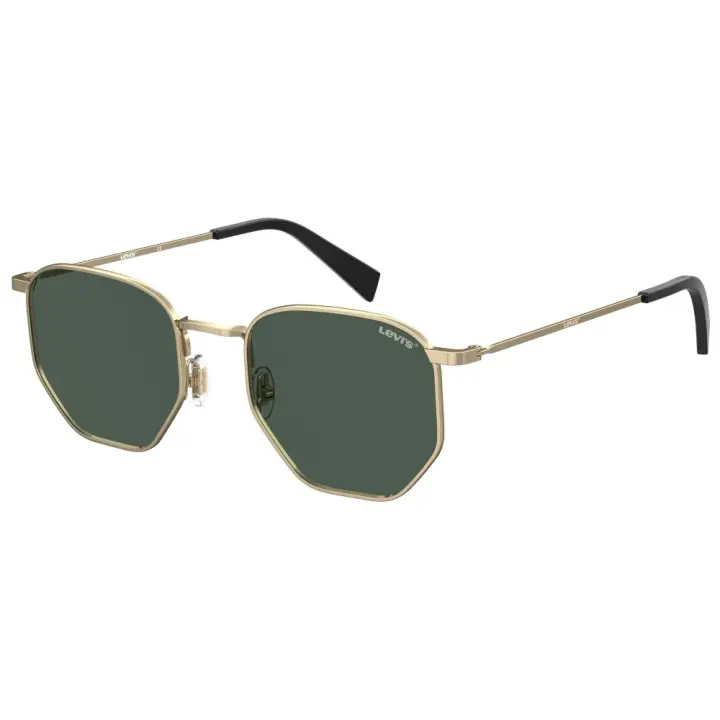 Gafas de Sol LV 1004/S, Marca Levi's, Forma Rectangular, Color del Marco Oro, Talla 51/20/145, Unisex - 1