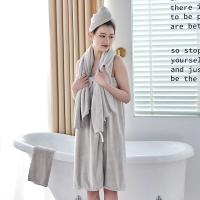 Toalla De Baño Súper Suave Y Absorbente Rápida 1pc Color Sólido Duradero Toalla De Algodón Peinado Fibra De Bambú Rectangular Para El Inodoro - details 12