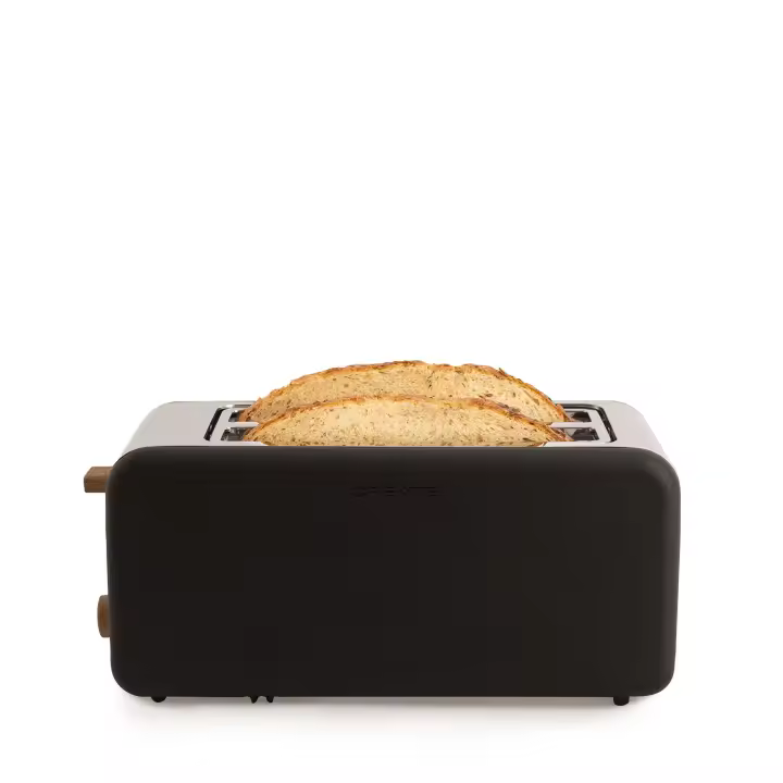 CREATE - Tostadora para rebanadas anchas - Ranuras grandes - 6 niveles - Grande - 1500W- TOAST RETRO XL - 1