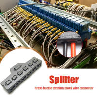 Bloque De Distribución De Cable Splitter De Bajo Voltaje Con 6/3 Puertos Para Conexión De Iluminación Y Tiras LED VKTECH - details 1
