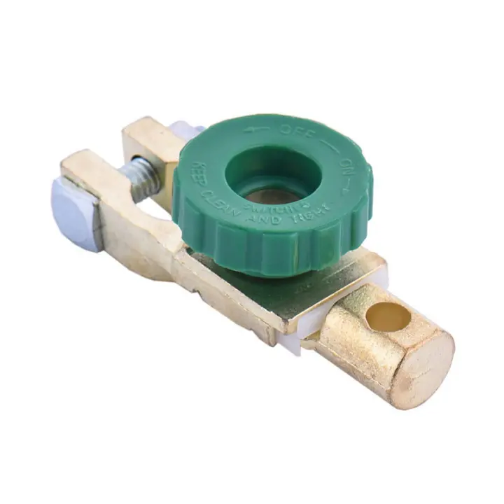 Interruptor aislador de batería de automóvil, interruptor de alimentación de batería, interruptor de fuga de batería de 12-24 V - 1