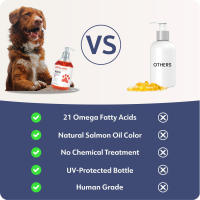 Refuerzo inmunológico para mascotas - Aceite de salmón para perros saludables: piel sana y pelaje brillante - details 1
