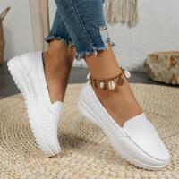 Zapatos De Mujer Estilo Verano 2024 Comodidad Elegante Suela Gruesa Resistente Al Desgaste Cierre SLIP-ON Material De Suela De Goma Talla Verdadera - details 2