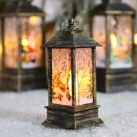 Lámpara De Aceite Portátil Vintage Con Luz LED Para Navidad Y Fiestas Decoración De Casa Y Jardín Piloto Eléctrico Incluido - details 8