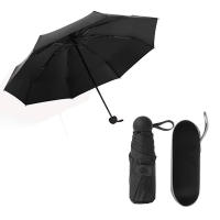 Mini Paraguas de viaje resistente al viento, Paraguas plegable mini, Mini sombrilla de viaje, paraguas pequeño portátil compacta para sol y lluvia, paraguas hombre y mujer, paraguas plegable resistente viento - details 12