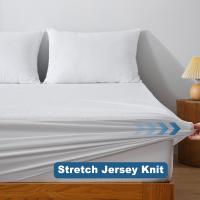 Sábana Elástica De Terciopelo Suave 1pc Protector De Manta Con Bolsillo Profundo Impermeable Y Transpirable Para Cama Adulto - details 4