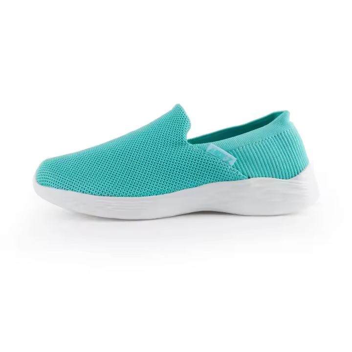 ANDY-Z  AZ2322 Verde  Mocasines planos de malla transpirables de moda para mujer, zapatos planos tipo slip-on - 1
