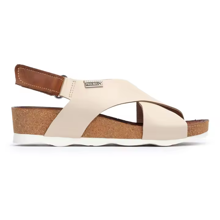 Shoes Sandalias Mujer marca Pikolinos modelo W9E-0912 para mujer en color marfil - 1