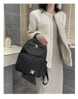 Mochila De Nylon Para Mujer Nueva 2024 Versátil Y Moda Con Tela Oxford Gran Capacidad Casual Para Viajes Mochila Suave Con Cierre De Cremallera - details 7