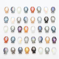 30 Pcs Colgantes De Pez Pequeño De Cristal 10x14mm Cuentas De Vidrio Facetadas Para DIY Pulseras Collares Accesorios De Joyería - details 2