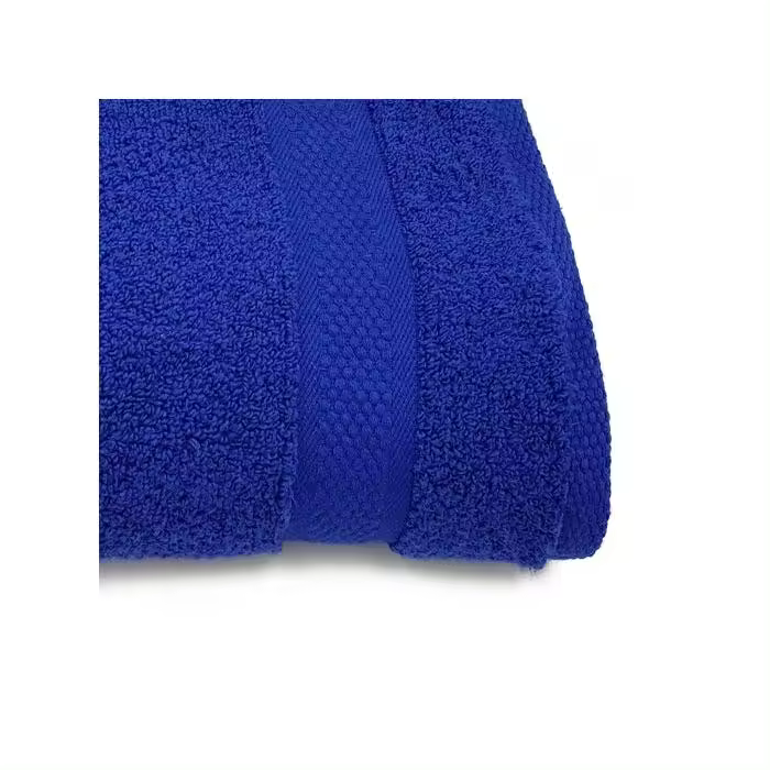 Toalla de baño, Marino,100% rizo de algodón, 550gr, suave, absorbente, tocador, lavabo, ducha, sábana. Premium - 1