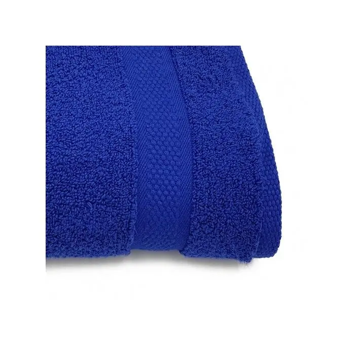 Toalla de baño, Marino,100% rizo de algodón, 550gr, suave, absorbente, tocador, lavabo, ducha, sábana. Premium - 1