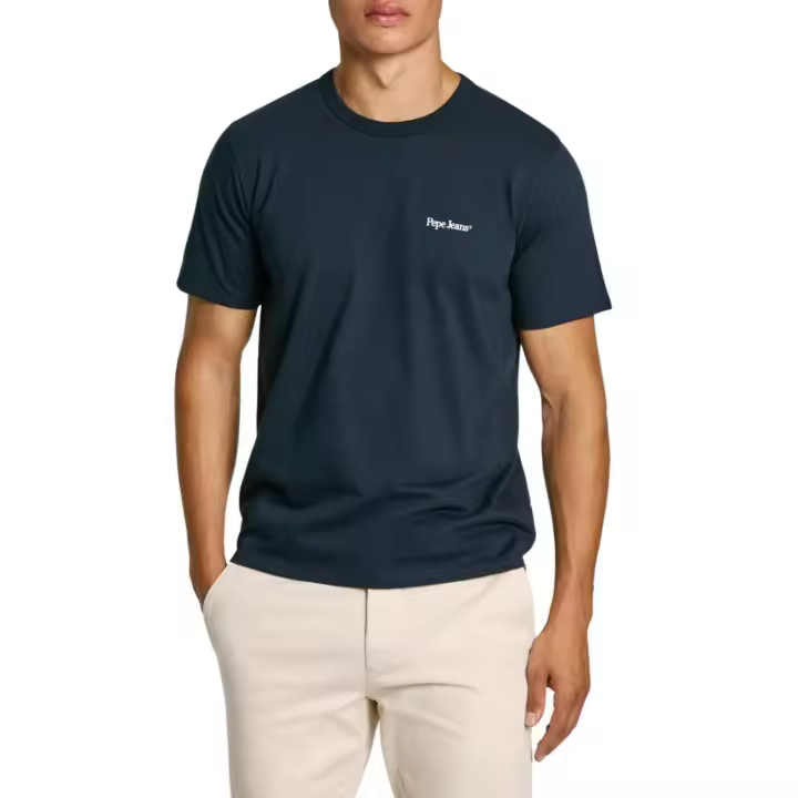 Pepe Jeans Camiseta Hombre Alfie Azul Marino - 1
