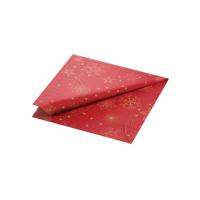 Servilleta Desechable Tisú (40 x 40 cm - Star Shine Red 3 capas - 250 Uds) - details 0