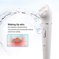 Nueva Máquina Exfoliante Facial Eléctrica 5 En 1 Para El Hogar Limpieza Y Epilación Facial Dispositivo De Masaje Para Mujeres Seca Con Batería IPX-6 - details 2