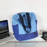 Mochila Ligera Y Impermeable De Viaje Al Aire Libre Con Colores Contrapuestos Mochila Diaria Versátil Moda Bolsos Para Hombres Y Mujeres - details 6