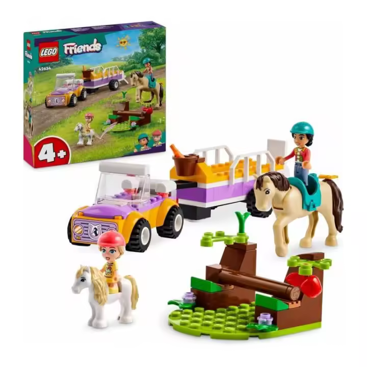 LEGO FRIENDS 42634 REMOLQUE PARA CABALLO Y PONY - 1