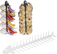 Brochetas para barbacoa, brochetas de espina de pescado de Maple inoxidable, brocetas creativas reutilizables para barbacoa - details 1