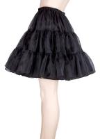 BABYONLINE Falda De Tul Corta Para Mujer En Rojo Estilo Rockabilly Falda De Boda Crinolina Tutú Media Falda Accesorio De Boda Para Adulto - details 1
