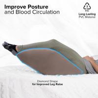 Almohada Inflable Para Elevación De Piernas Con Bolsa De Almacenamiento Versátil Almohada Para Elevación Y Circulación Sanguínea - details 5