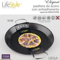 MAXHOME-LifeStyle-Paellera De Acero Sartén Con Antiadherente Paella Valencianautensilios De Cocina Multiusos Cocina Casera o Restaurante Wok Ø28/32/36/40/46cm - details 3