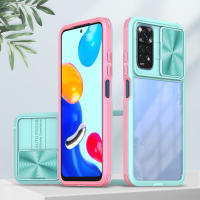 Funda Transparente Antigolpes Para Redmi Note 12 11 10 9 11E 11S 10T 4G 5G pro Max Con Protección De Cámara Slide Metal Compatible Con XIAOMI - details 11