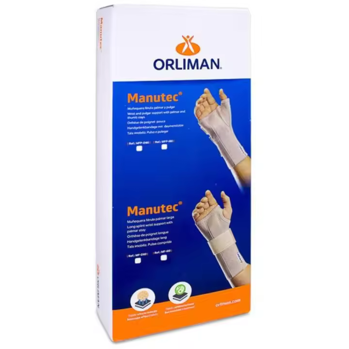 Orliman Muñequera Férula Palmar I50 Izquierda Talla 1 12-15, 1 Unidad - 1
