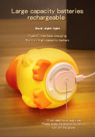 Lámpara De Noche De Silicona Capibara Para Niños Regalo Recargable Por USB Luz De Toque Animal Para Dormitorio - details 25
