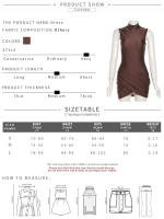 Vestido Mini Para Mujer Nibber Cross Conciso Elegante Y Moderno De Verano Sin Mangas Cuello Erguido Ajustado Chic Para Fiestas Y Calle - details 0