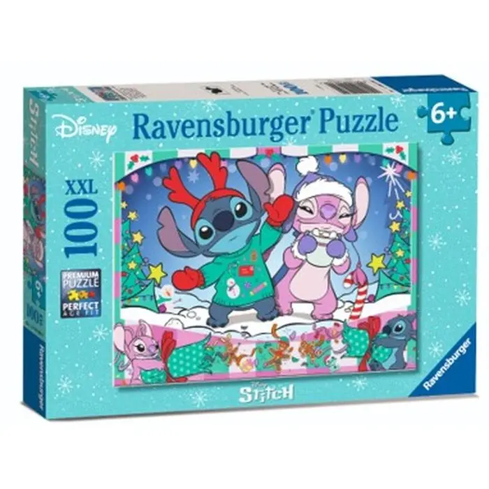 RAVENSBURGER PUZZLE 100 PIEZAS XXL STITCH 100 PIEZAS XXL 23x33x3 Cms. - 1