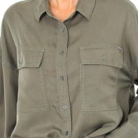Superdry-Camisa manga larga y cuello de solapa W4010008A mujer