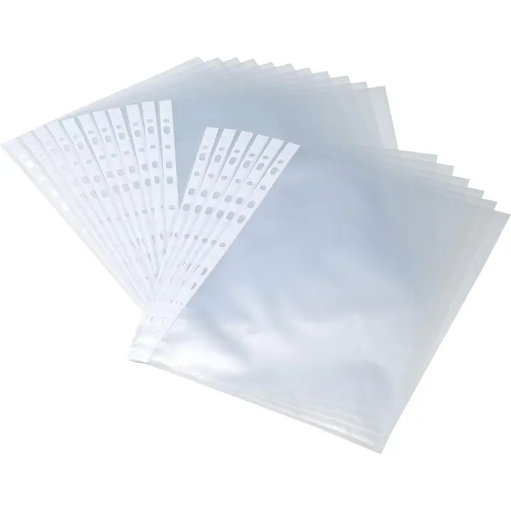 ARTEHOME Fundas plasticos para documentos，Porta folio ,A4, 240 unidades(12 paquetes x 20 unidades), transparentes - 1