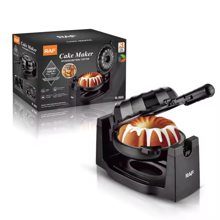 Máquina de pan plegable de estilo europeo, máquina multifuncional para hacer pasteles y desayuno, tostadora doméstica - 1