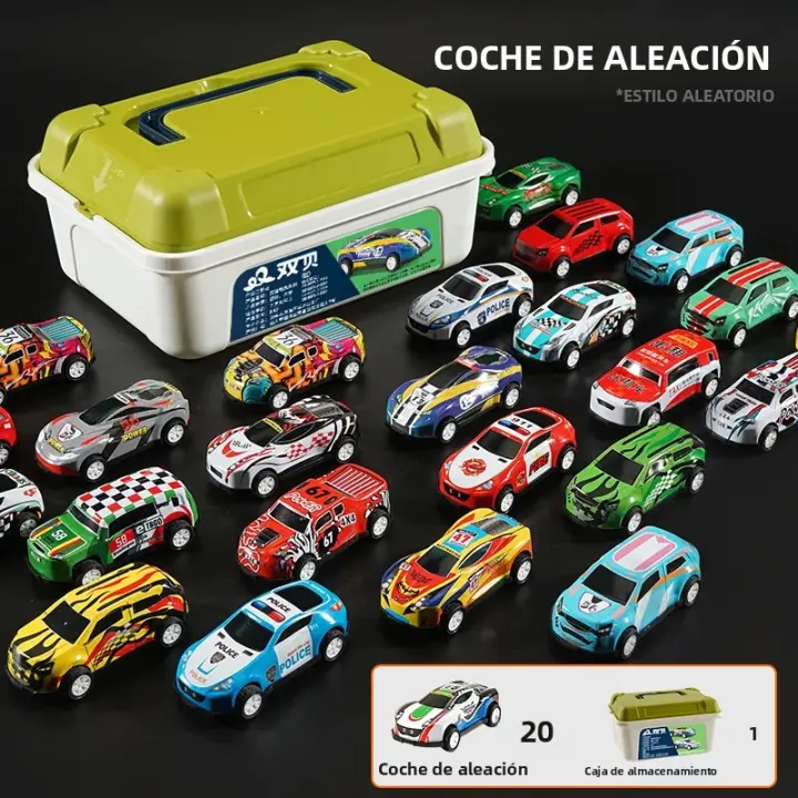 Coche De Juguete De Aleación Para Niños Y Bebés Coche Retroductor Educativo Mini Modelo Regalo Para Niños De 4 a 12 Años - 1