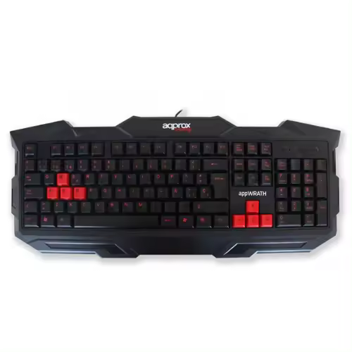 Teclado Approx Gaming Appwrath Altura Teclas Optomizadas8 Teclas Gaming - 1