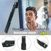Afeitadora Eléctrica Multifuncional Para Hombres Mini Limpiador Facial Portátil Eliminador De Vello Corporal En Seco Y Húmedo - details 1